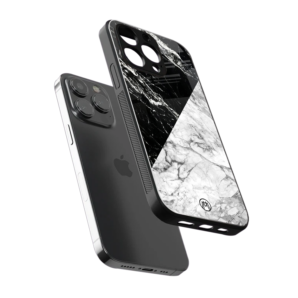 fatal contradiction back phone cover | glass case for iphone 15 pro