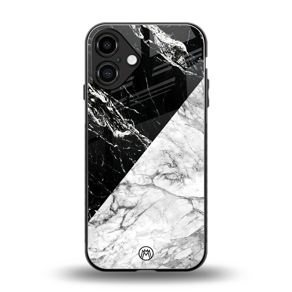 fatal contradiction back phone cover | glass case for iphone 16 plus