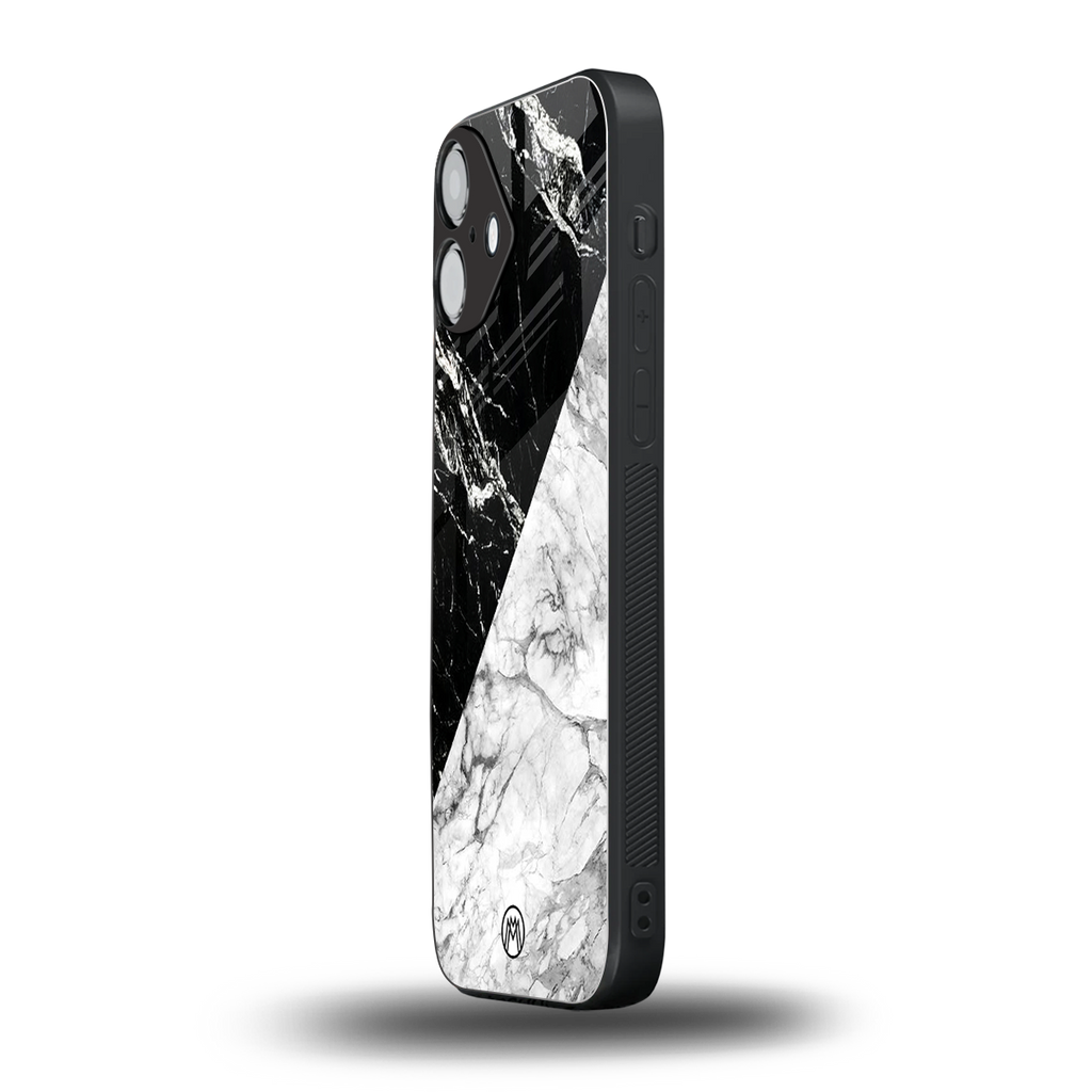 fatal contradiction back phone cover | glass case for iphone 16 plus