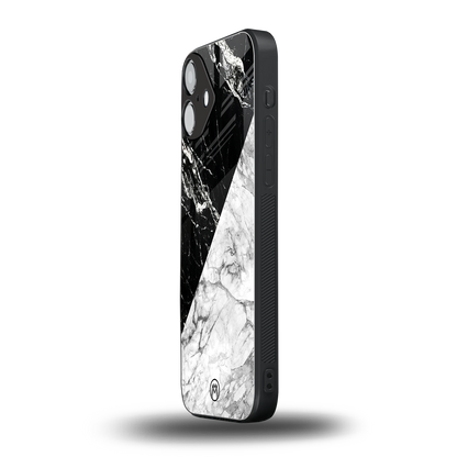 fatal contradiction back phone cover | glass case for iphone 16 plus