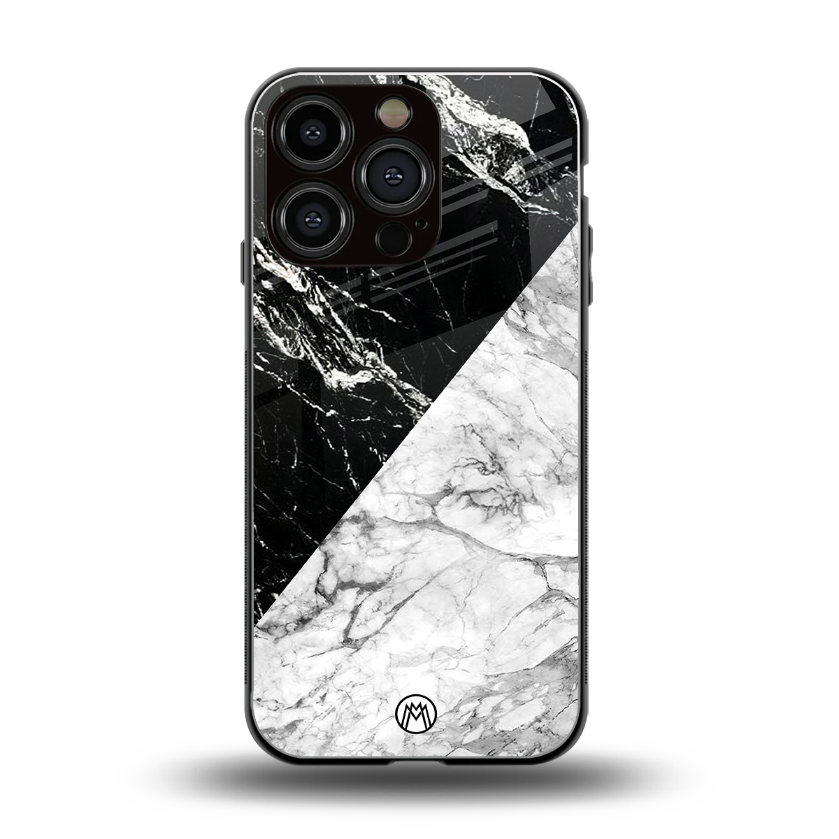 fatal contradiction back phone cover | glass case for iphone 16 pro