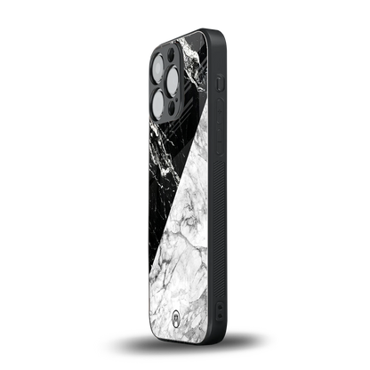 fatal contradiction back phone cover | glass case for iphone 16 pro