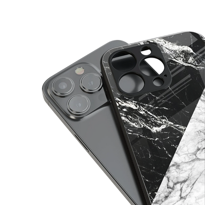 fatal contradiction back phone cover | glass case for iphone 16 pro max