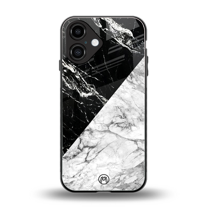 fatal contradiction back phone cover | glass case for iphone 16