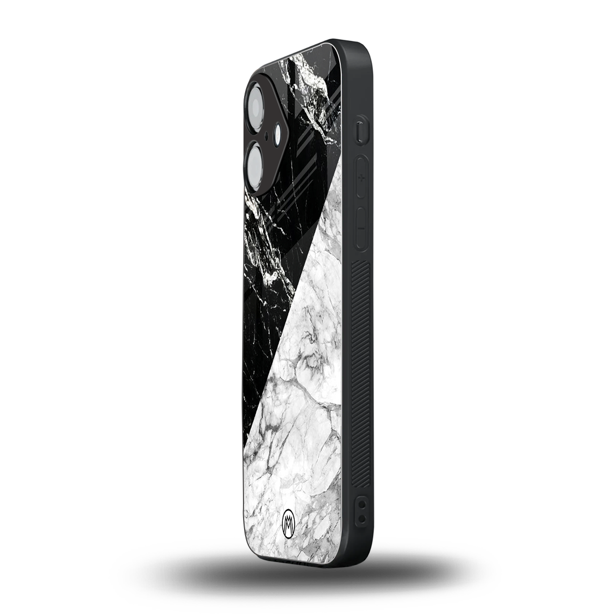 fatal contradiction back phone cover | glass case for iphone 16