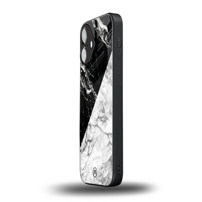 fatal contradiction back phone cover | glass case for iphone 16