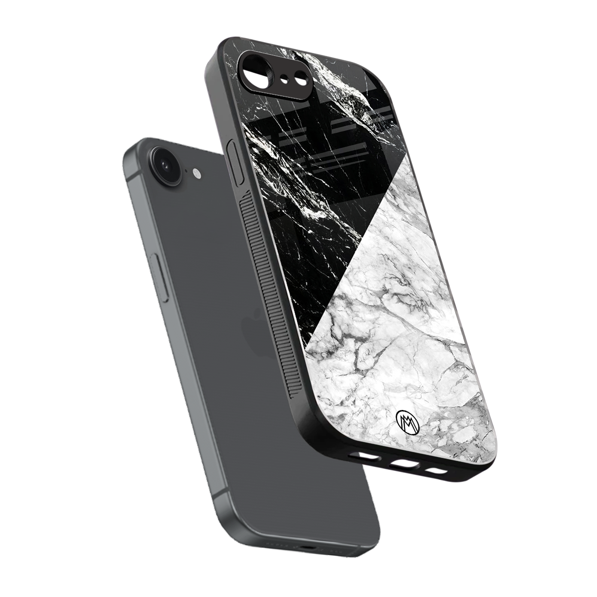 fatal contradiction back phone cover | glass case for iphone 16e