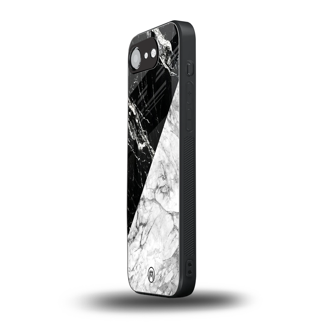 fatal contradiction back phone cover | glass case for iphone 16e