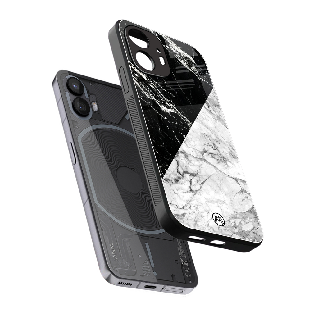 fatal contradiction back phone cover | glass case for nothing phone 2