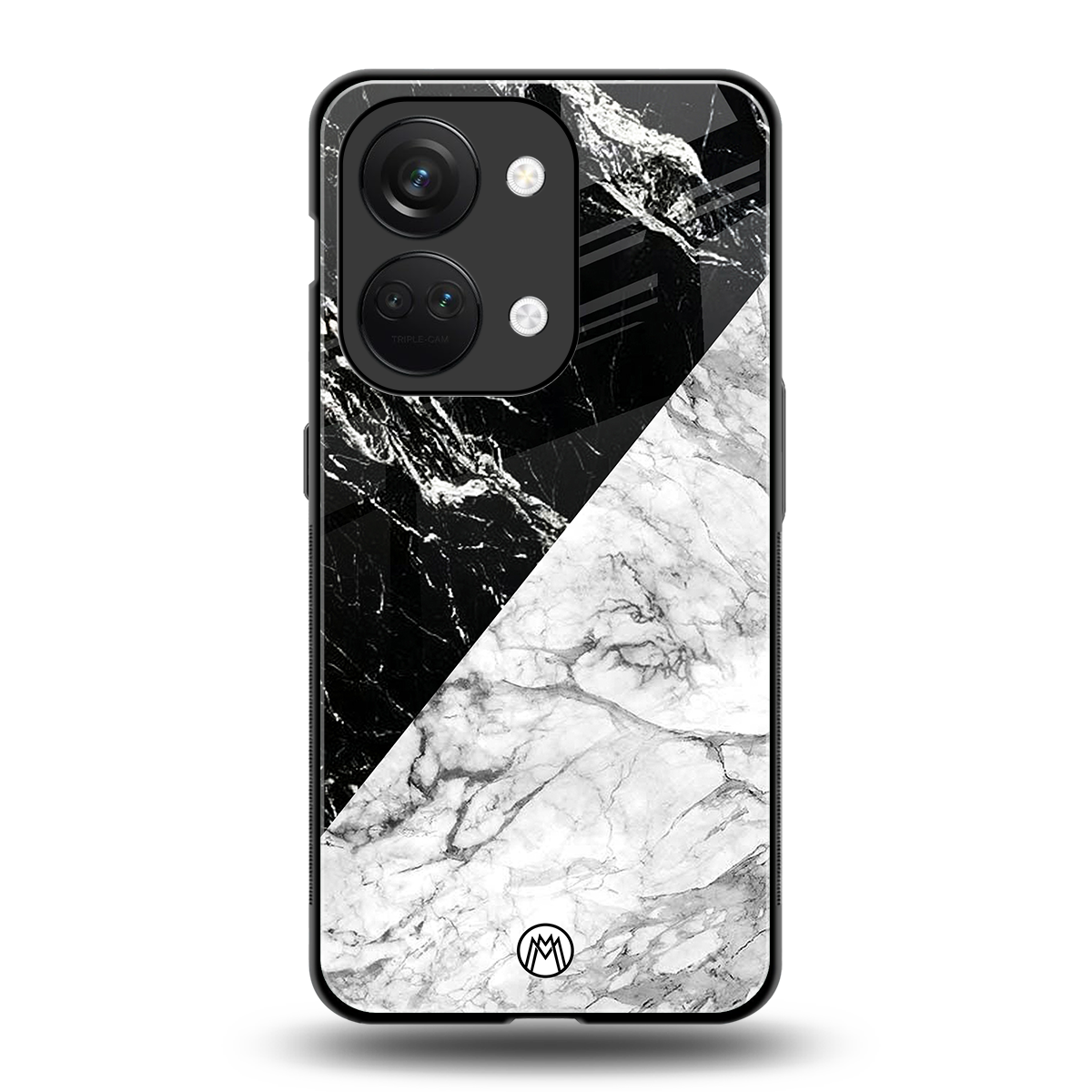 fatal contradiction back phone cover | glass case for oneplus nord 3