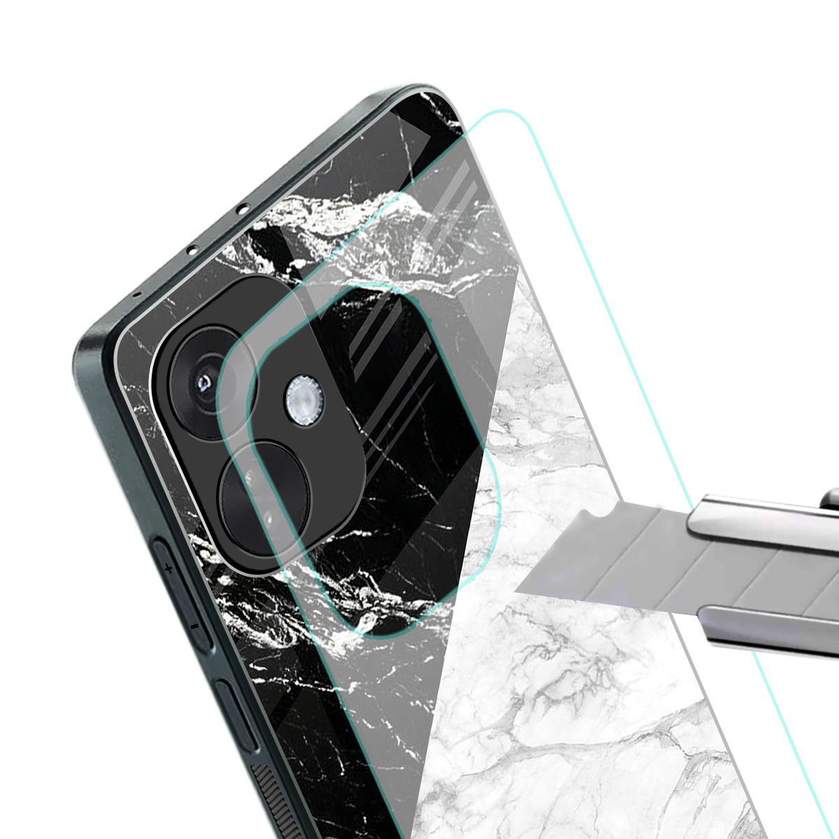 fatal contradiction back phone cover | glass case for oneplus nord ce 3