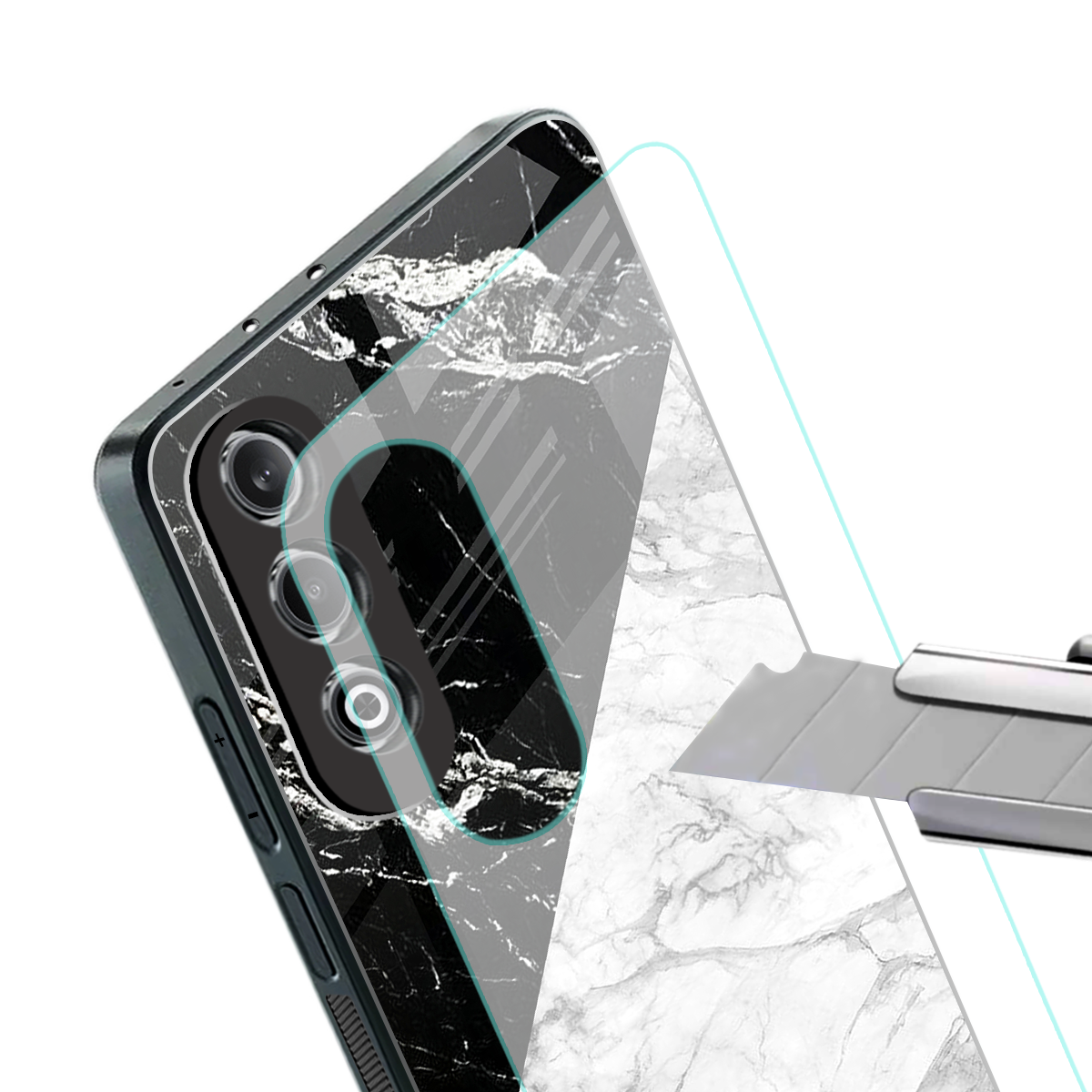 fatal contradiction back phone cover | glass case for oneplus nord ce 4