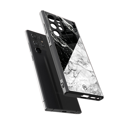 fatal contradiction back phone cover | glass case for samsung galaxy s24 ultra