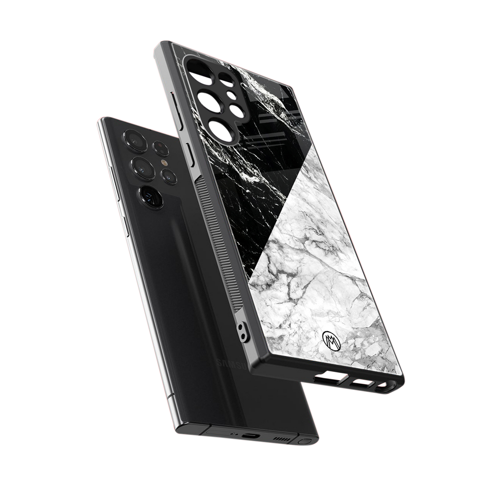 fatal contradiction back phone cover | glass case for samsung galaxy s23 ultra