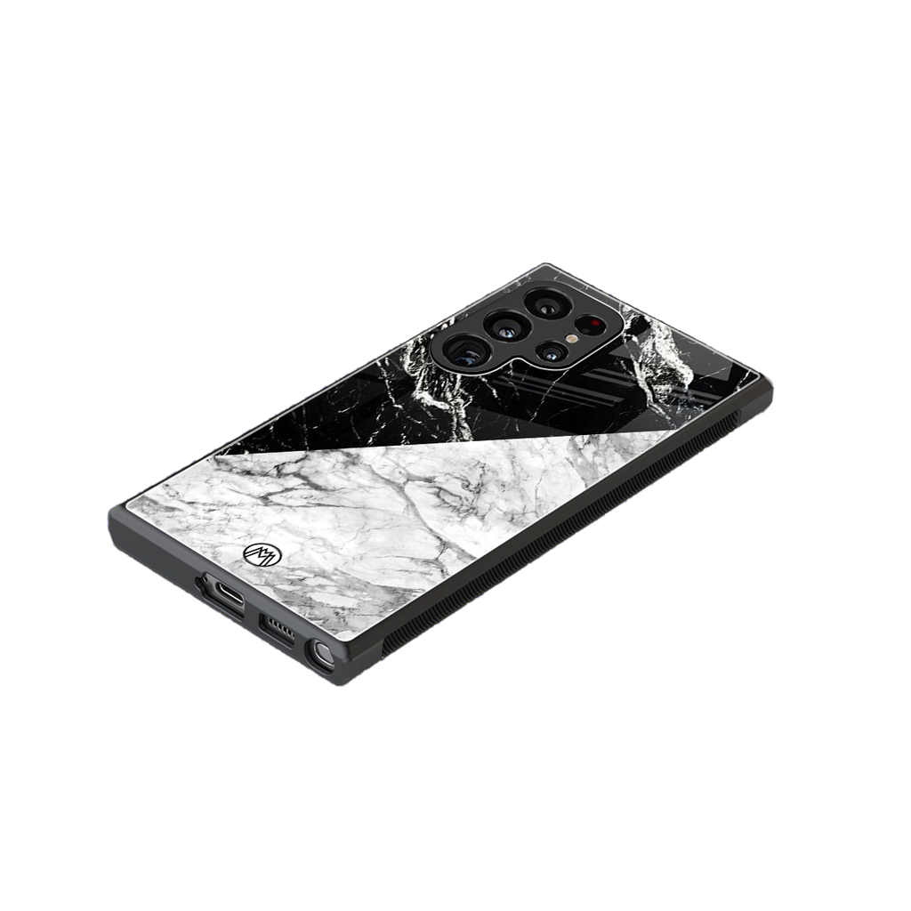 fatal contradiction back phone cover | glass case for samsung galaxy s24 ultra