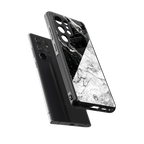 fatal contradiction back phone cover | glass case for samsung galaxy s25 ultra