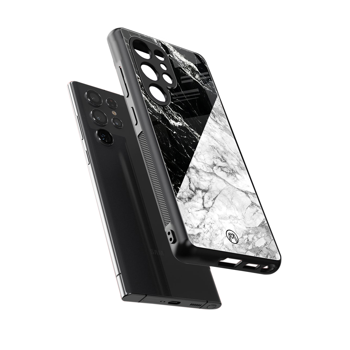 fatal contradiction back phone cover | glass case for samsung galaxy s25 ultra