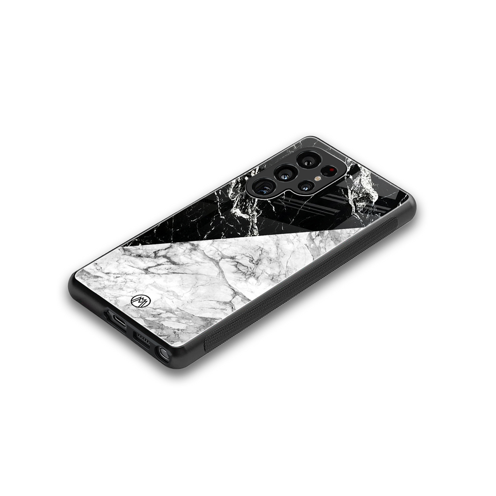 fatal contradiction back phone cover | glass case for samsung galaxy s25 ultra