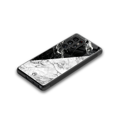 fatal contradiction back phone cover | glass case for samsung galaxy s25 ultra