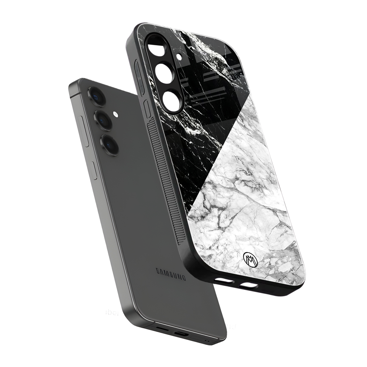 fatal contradiction back phone cover | glass case for samsung galaxy s24 plus