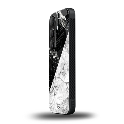 fatal contradiction back phone cover | glass case for samsung galaxy s24 plus