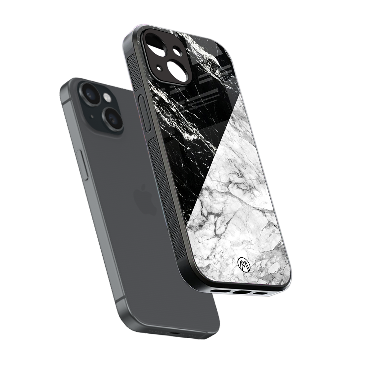 fatal contradiction back phone cover | glass case for iphone 15