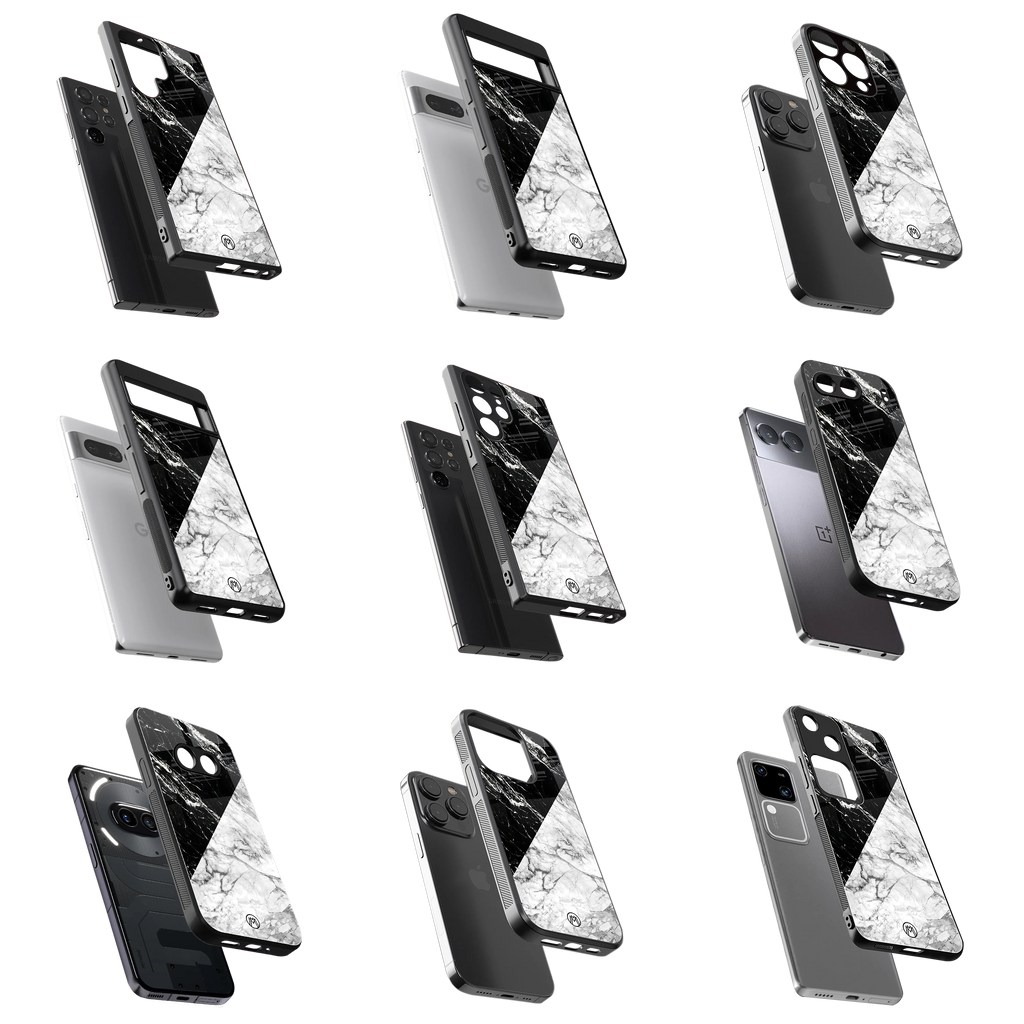 Durable Glass Back Mobile Case for iPhone, Samsung, OnePlus, Google Pixel, Redmi, Vivo, Oppo