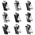 Durable Glass Back Mobile Case for iPhone, Samsung, OnePlus, Google Pixel, Redmi, Vivo, Oppo