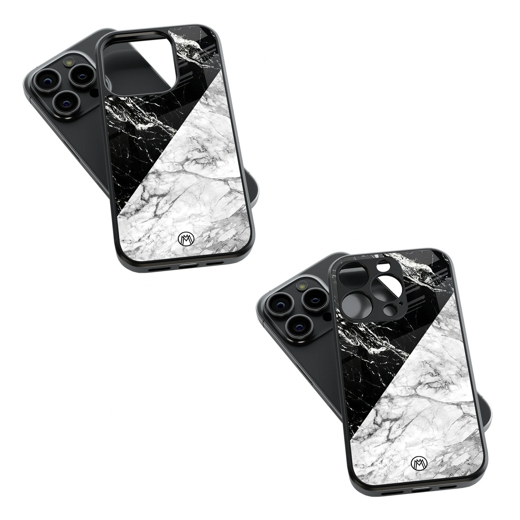 Trendy Glass Back Mobile Case for iPhone, Samsung, Redmi, OnePlus, Google Pixel, Motorola