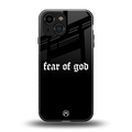 fear of god back phone cover | glass case for iphone 13 mini