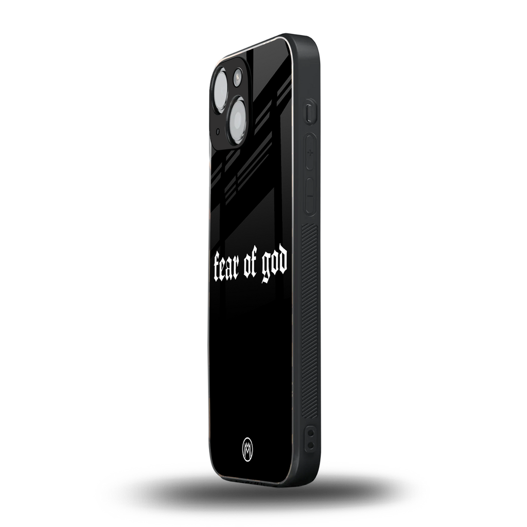 fear of god back phone cover | glass case for iphone 13 mini