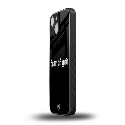 fear of god back phone cover | glass case for iphone 13 mini