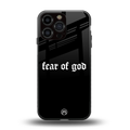 fear of god back phone cover | glass case for iphone 13 pro max
