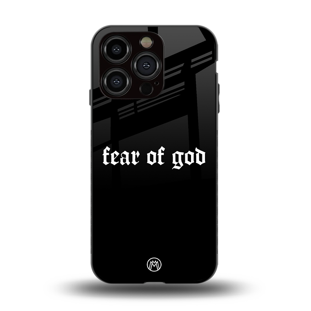 fear of god back phone cover | glass case for iphone 13 pro