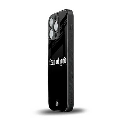 fear of god back phone cover | glass case for iphone 13 pro