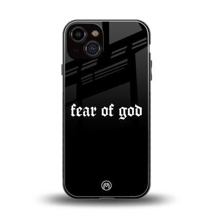 fear of god back phone cover | glass case for iphone 13