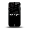 fear of god back phone cover | glass case for iphone 14 plus