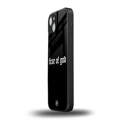fear of god back phone cover | glass case for iphone 15