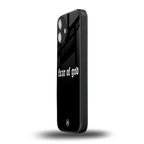 fear of god back phone cover | glass case for iphone 16 plus
