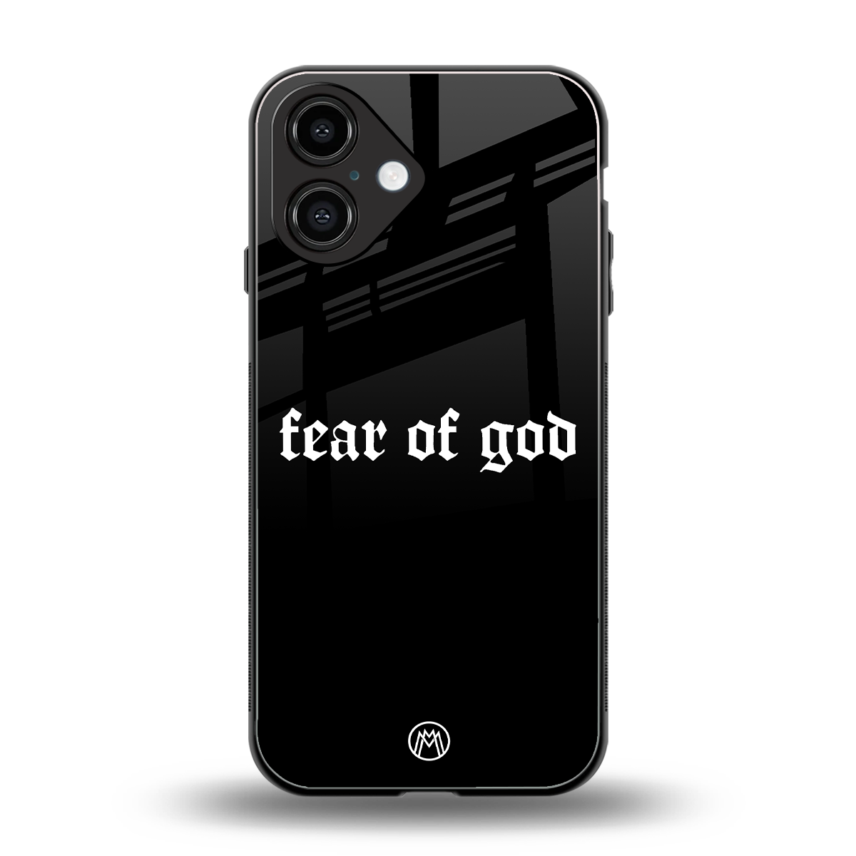 fear of god back phone cover | glass case for iphone 16