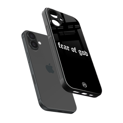 fear of god back phone cover | glass case for iphone 16