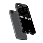 fear of god back phone cover | glass case for iphone 16e