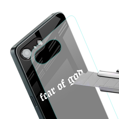 fear of god back phone cover | glass case for iphone 16e