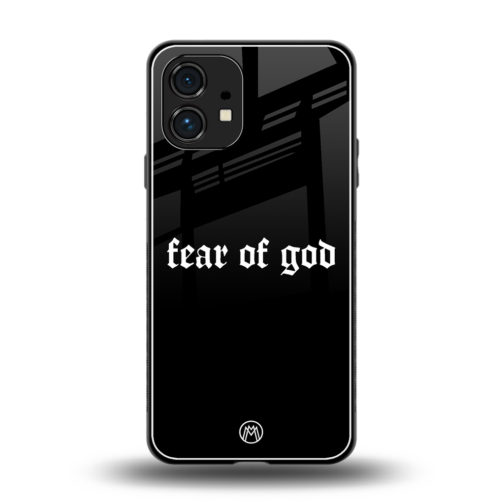 fear of god back phone cover | glass case for nothing phone 1