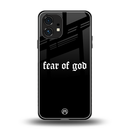 fear of god back phone cover | glass case for nothing phone 1