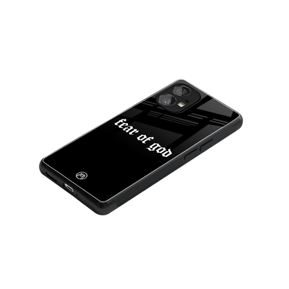 fear of god back phone cover | glass case for nothing phone 1