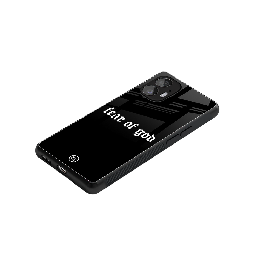 fear of god back phone cover | glass case for nothing phone 2