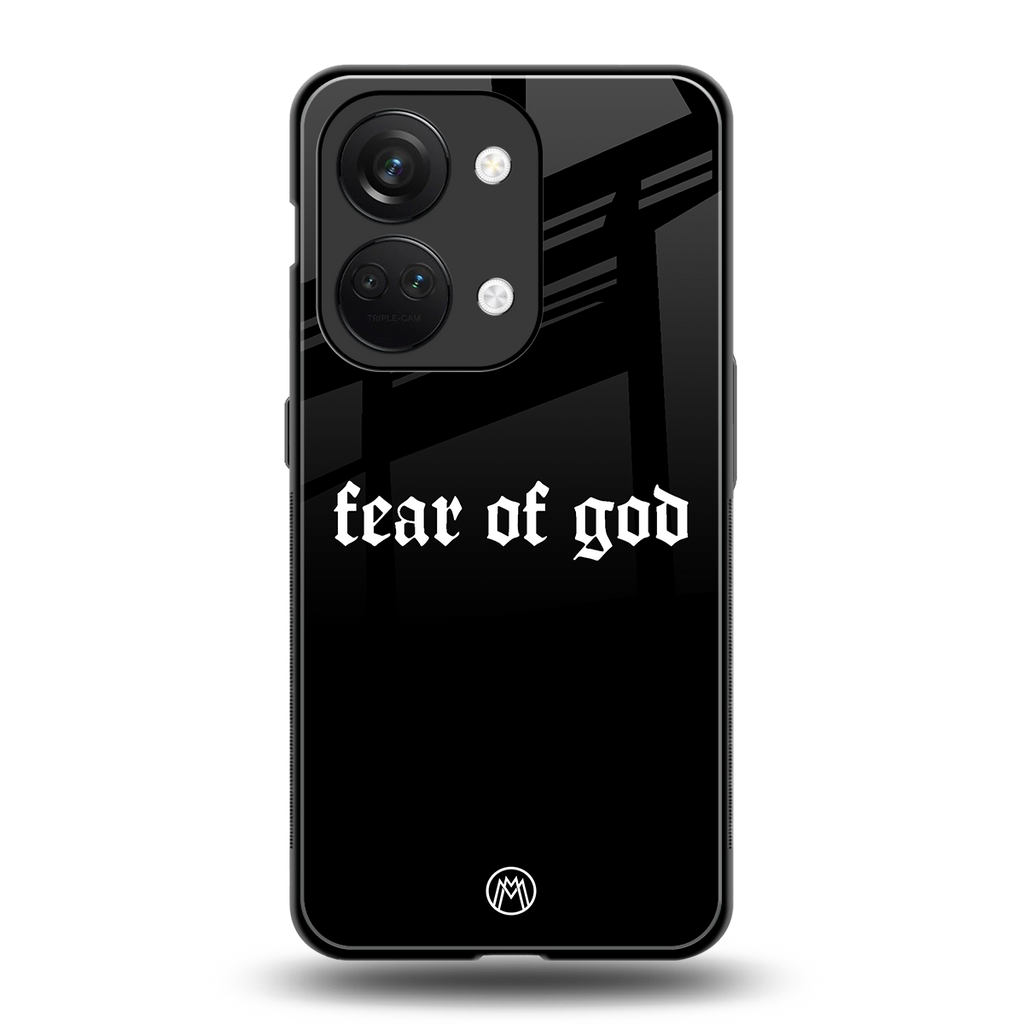 fear of god back phone cover | glass case for oneplus nord 3