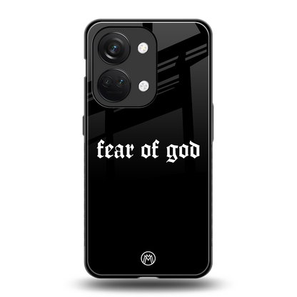 fear of god back phone cover | glass case for oneplus nord 3