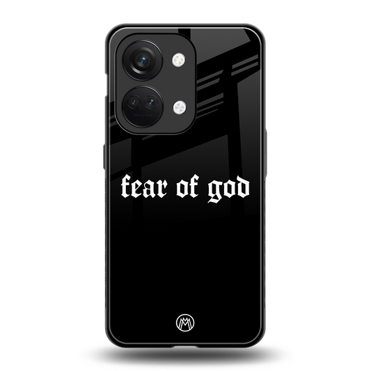 fear of god back phone cover | glass case for oneplus nord 3